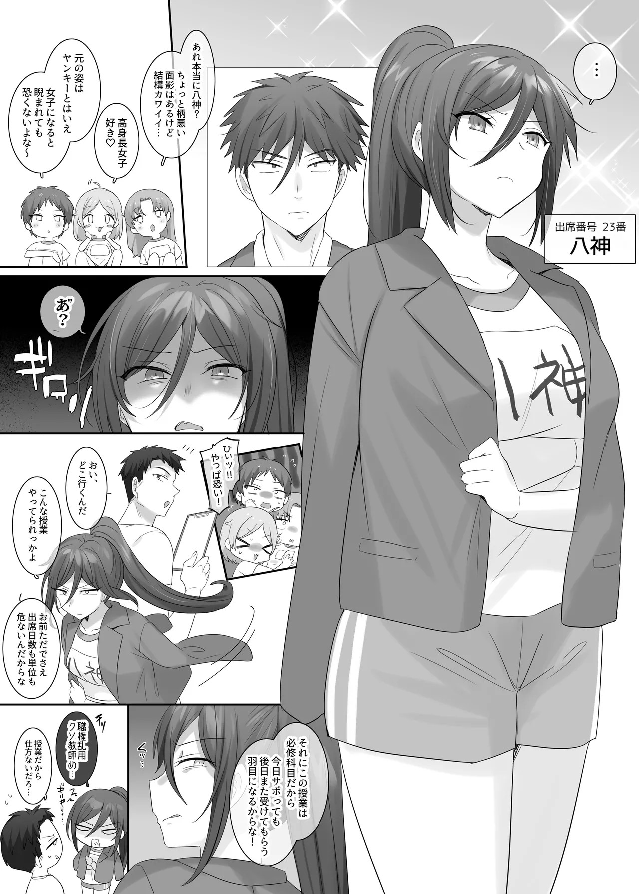 TS保健体育～クラス全員女体化授業～/八神くん編まとめ