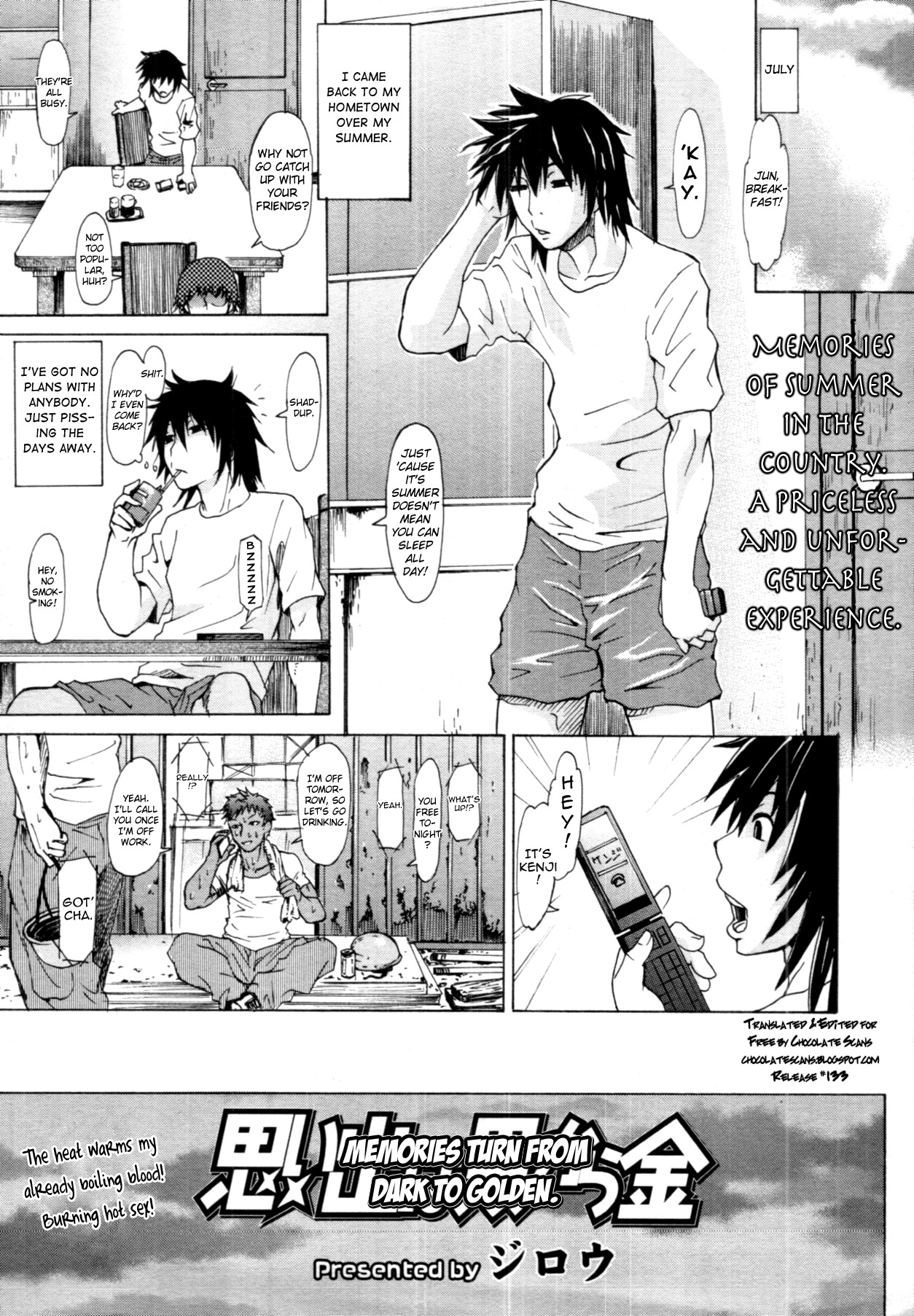 Memories Turn From Dark to Golden (Comic Tenma 2011-09)