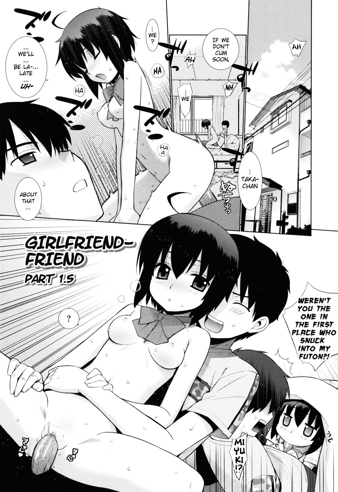 Girlfriend-Friend (Kanojo Friend) Part 1.5 + 3 {MumeiTL}
