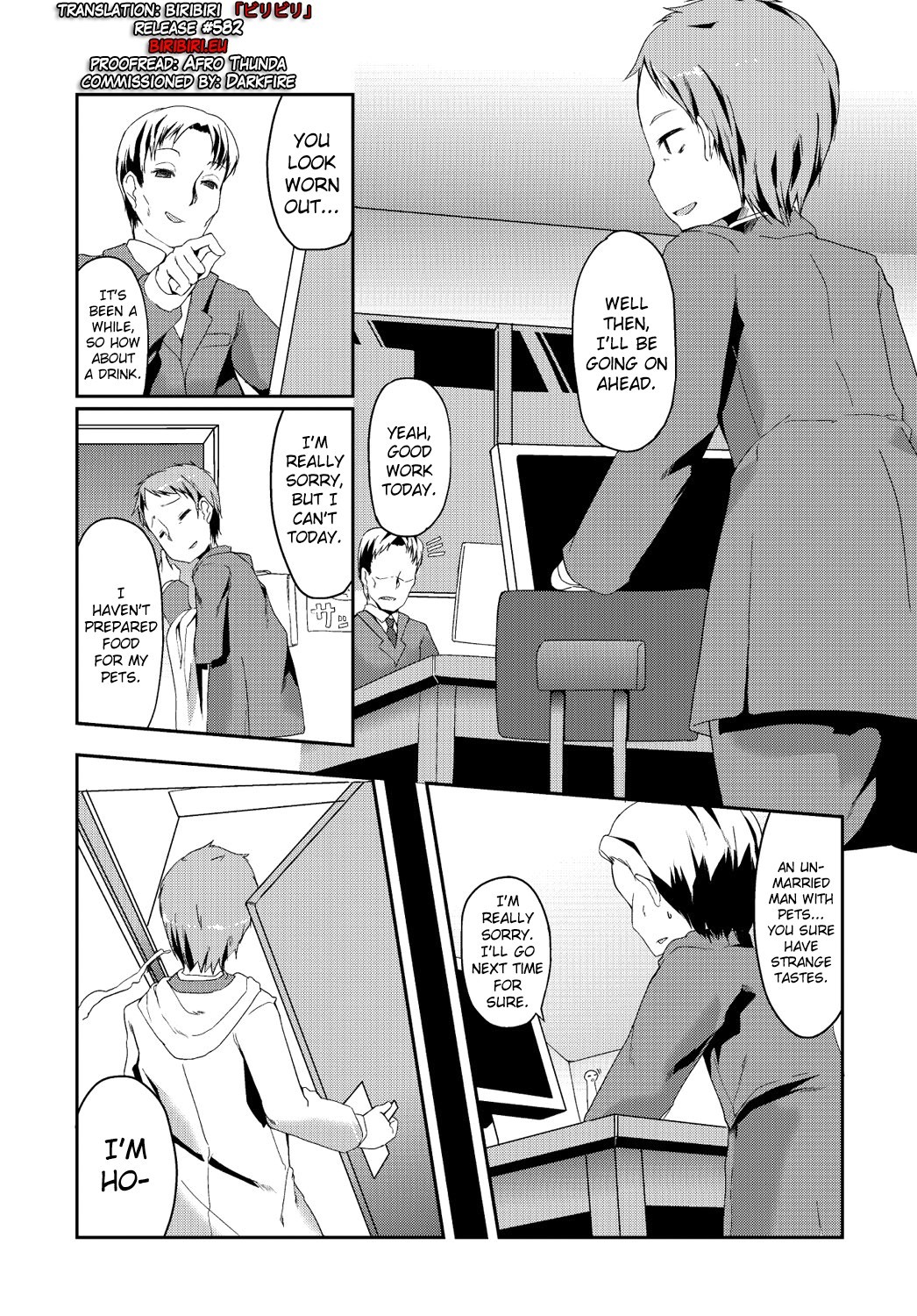 Gohoubi Neko-san Oshioki Inu-san | Reward Cat Punish Dog (COMIC PLUM DX 2012-12) {biribiri}