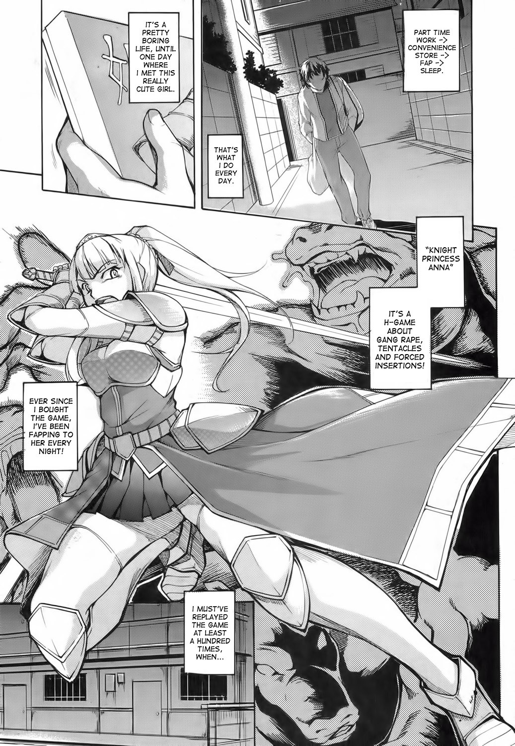 Wagamama Alien | Selfish Alien (COMIC Shingeki 2013-02) {desudesu}