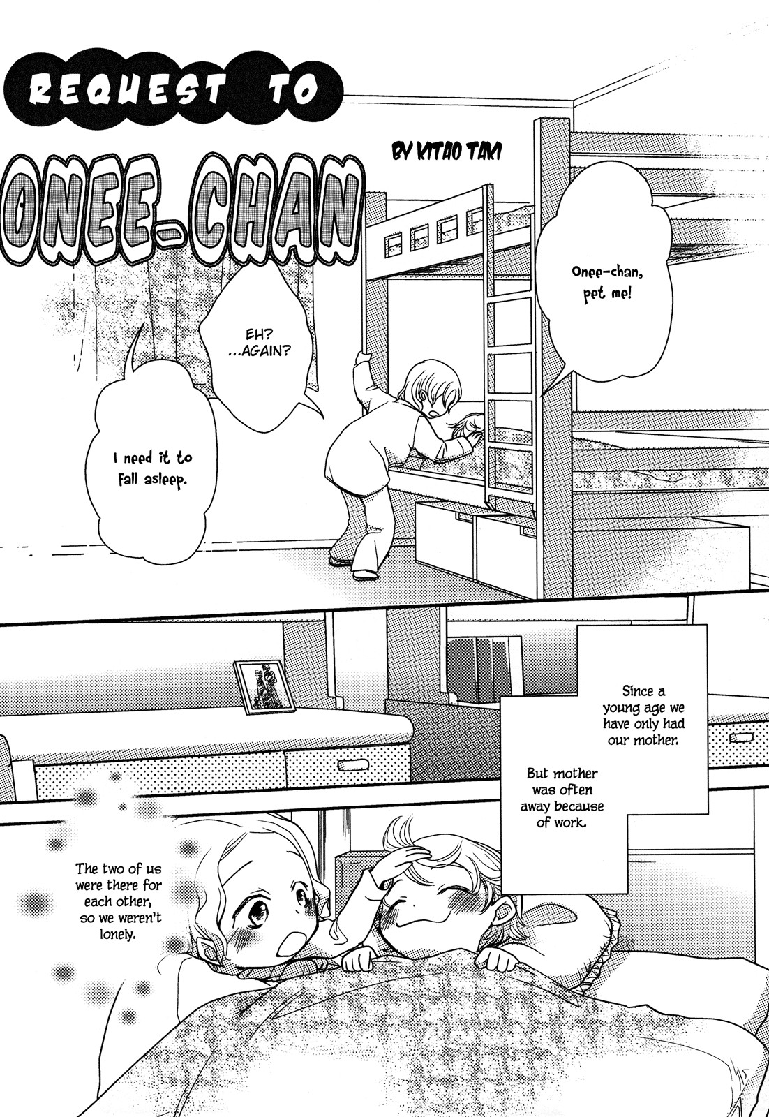 Onee-chan ni Onegai | Request to Onee-chan (Momo Yuri -Forbidden Sisters-)