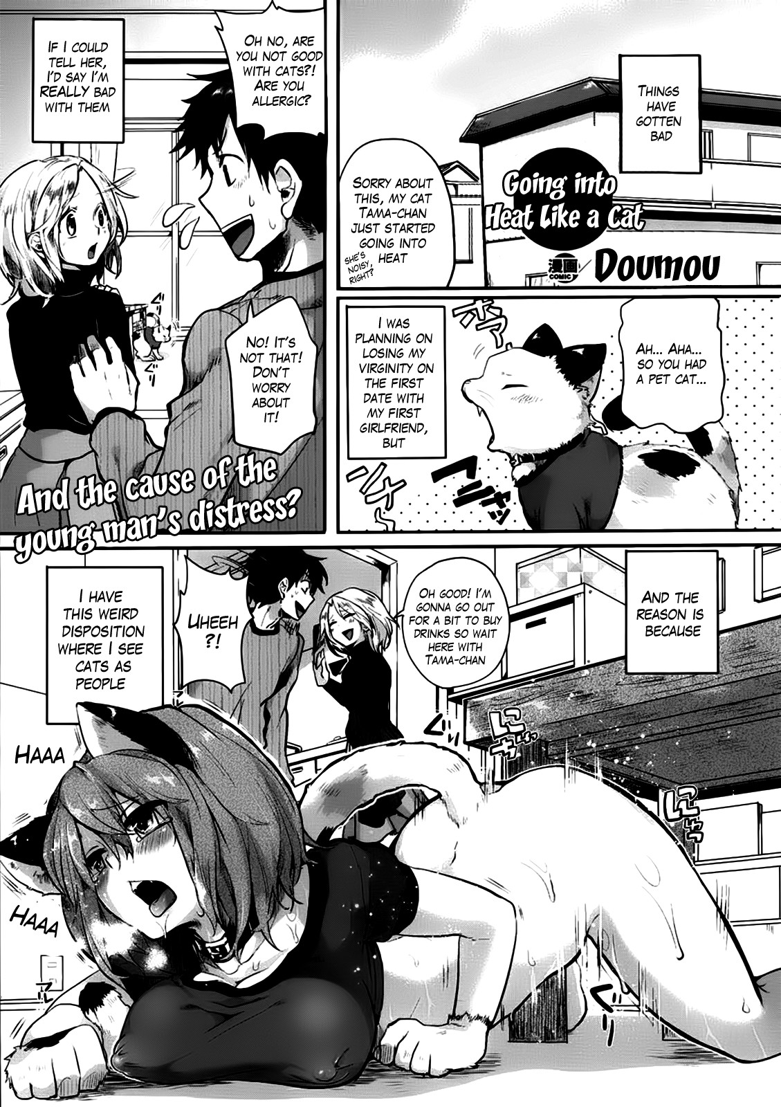 Nyanko na Hatsujouki | Going Into Heat Like a Cat (Comic Unreal 2013-02 Vol. 41)