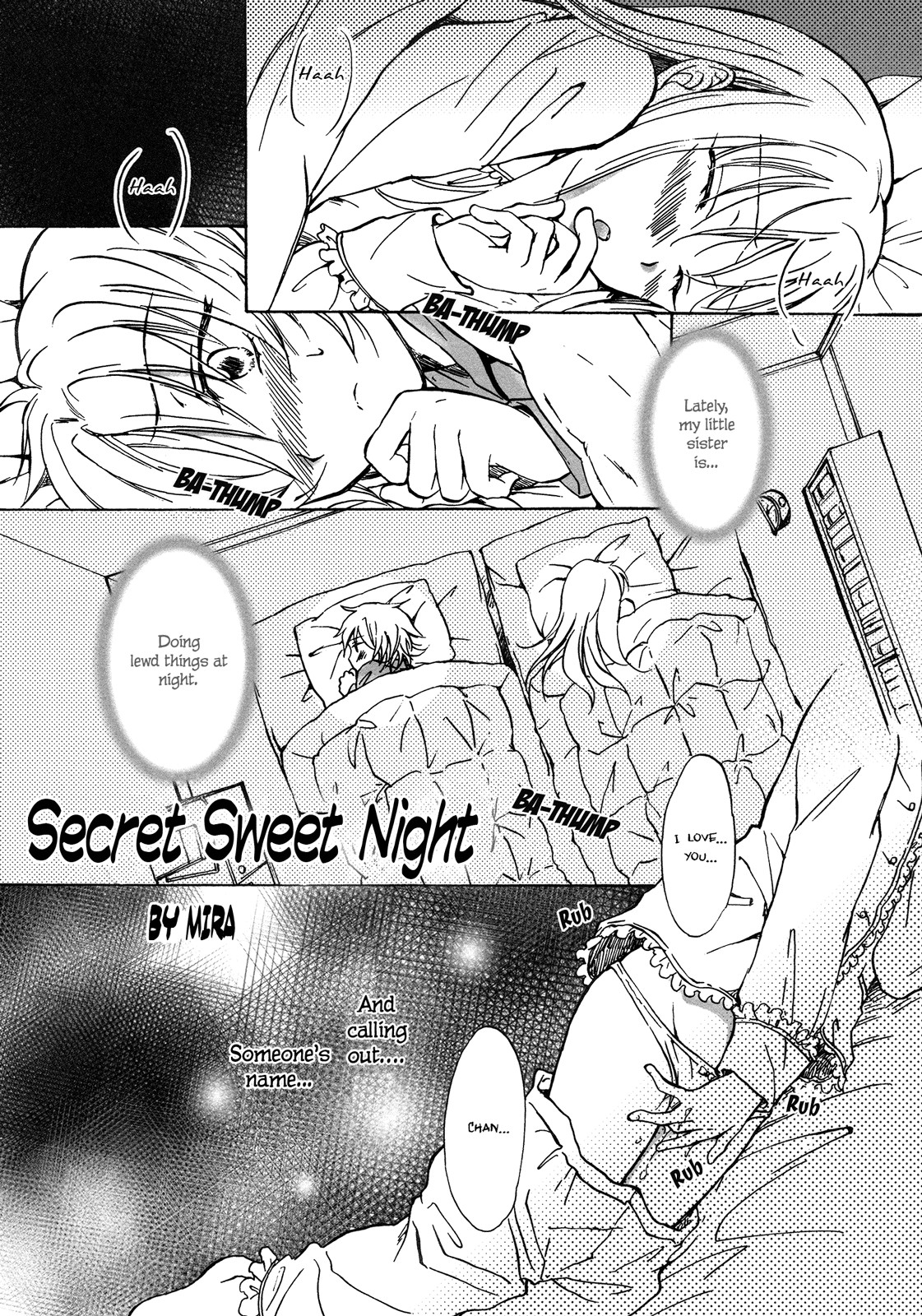 Secret Sweet Night (Forbidden Sisters) {yuriproject}