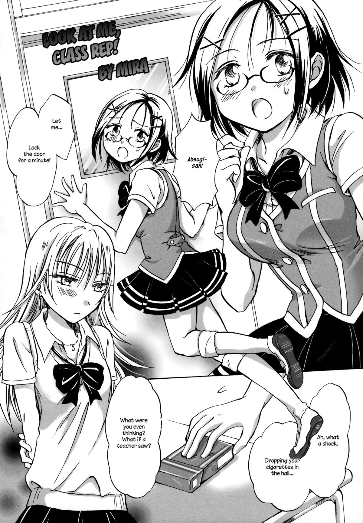 Kocchi o Muite! Iinchou | Look At Me, Class Rep! (Aka Yuri -Girls Love H-)