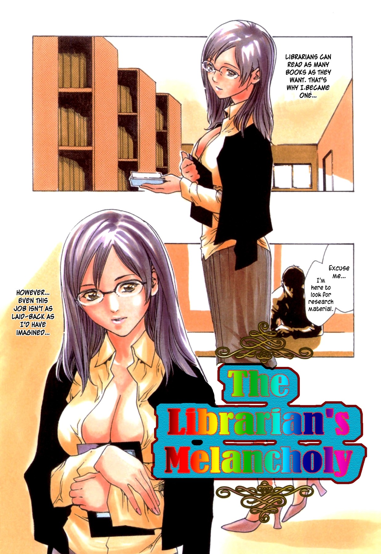 Shisho-san no Yuuutsu | The Librarians Melancholy {1008scans}